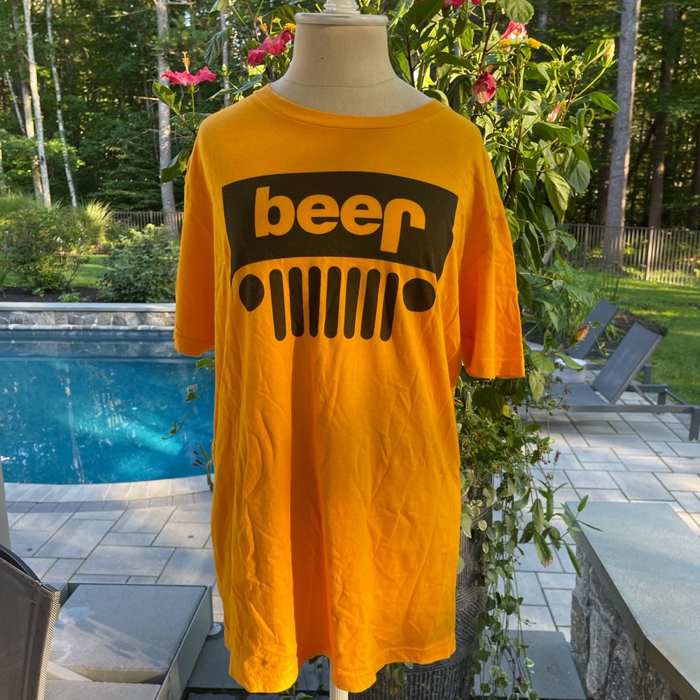Jeep “beer” tee shirt